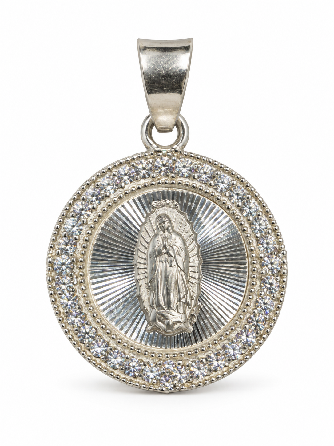 Dije Virgen de Guadalupe Circular — fotografía principal de ALVORA