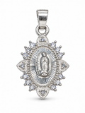 Dije Virgen de Guadalupe Floral — fotografía principal de ALVORA