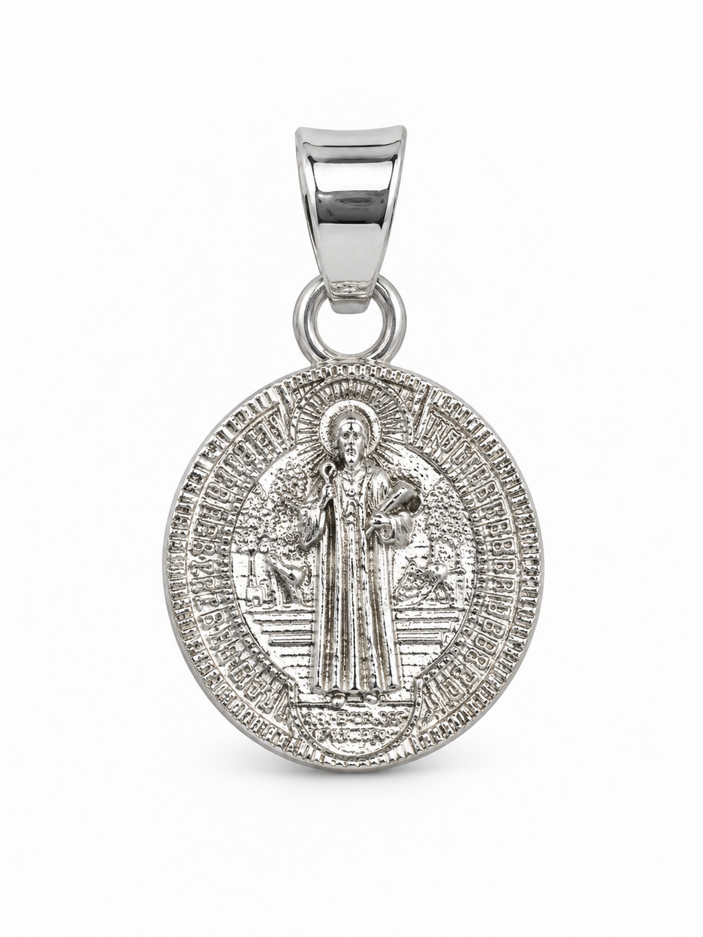 Dije Medalla de San Benito Reversible — fotografía principal de ALVORA