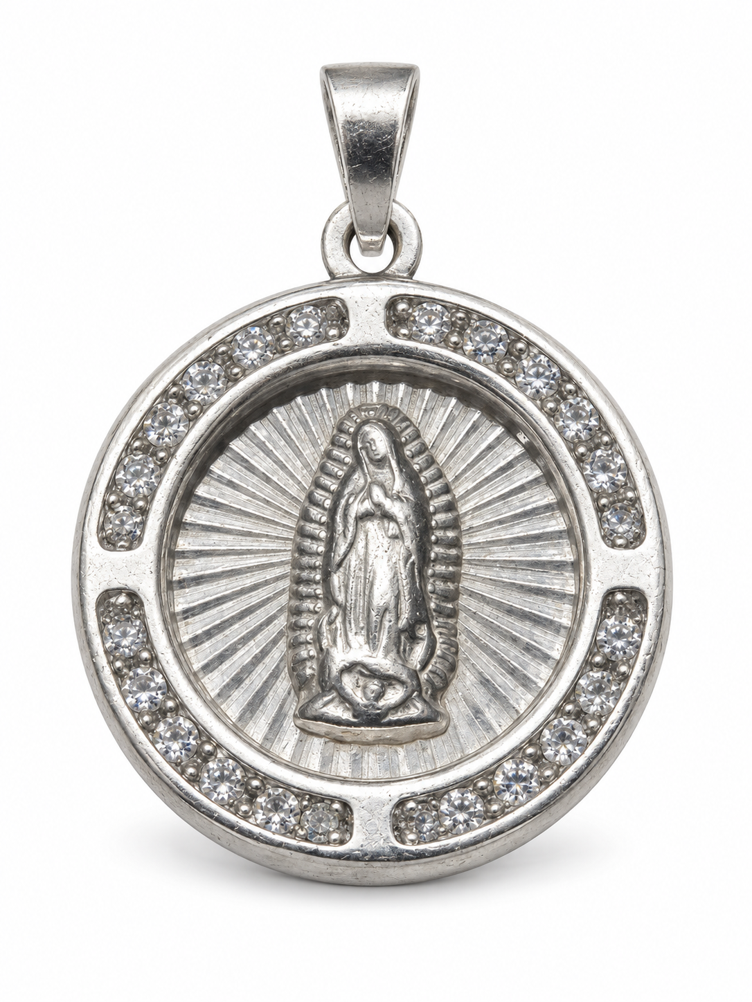 Dije Virgen de Guadalupe Rayos y Destellos — fotografía principal de ALVORA