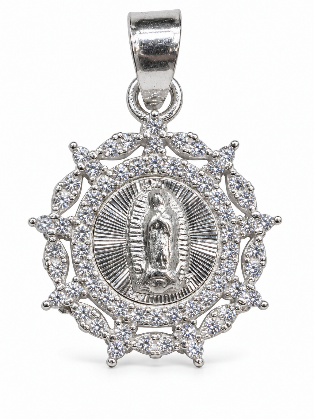 Dije Virgen de Guadalupe Rosetón — fotografía principal de ALVORA