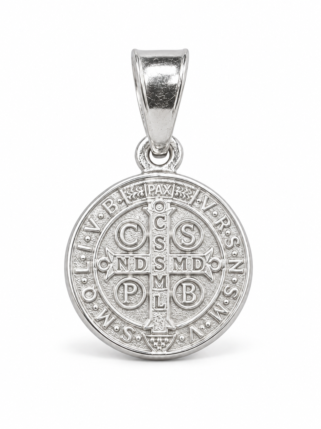 Dije Medalla de San Benito en Relieve — fotografía 3 de 3 de ALVORA