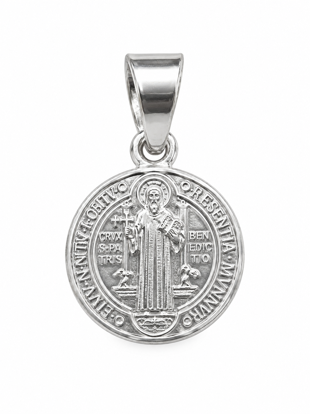 Dije Medalla de San Benito en Relieve — fotografía principal de ALVORA