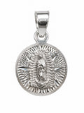 Dije Medalla Virgen de Guadalupe con Fondo de Rayos — fotografía principal de ALVORA
