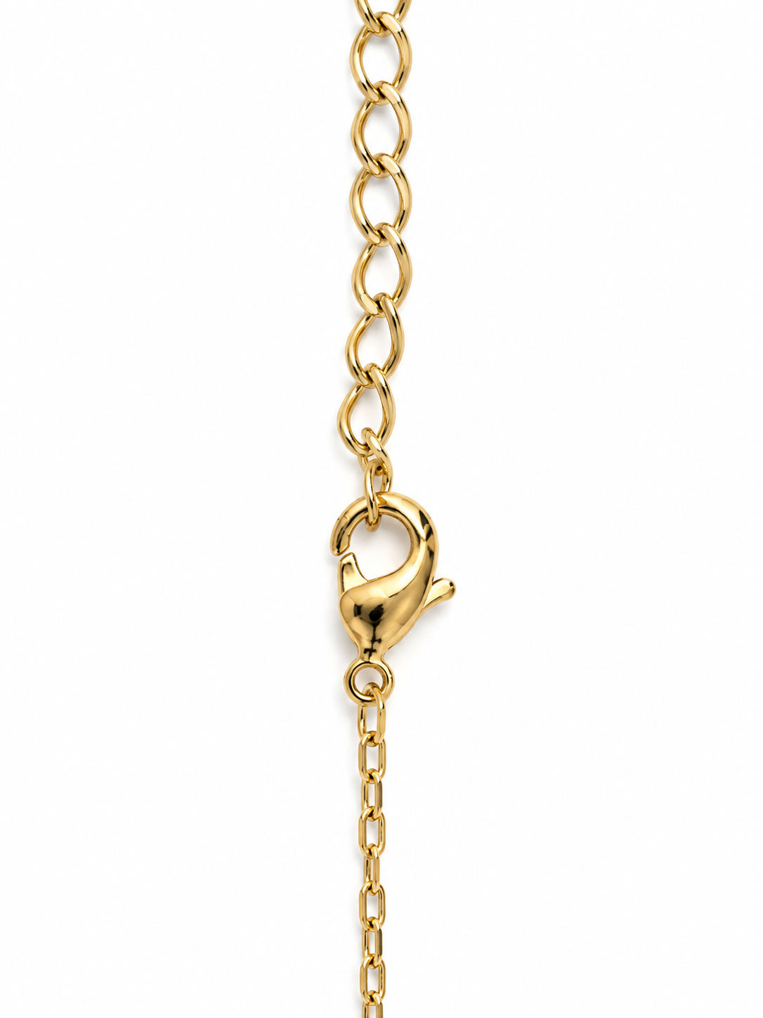 Collar Solitario de Zirconia — broche