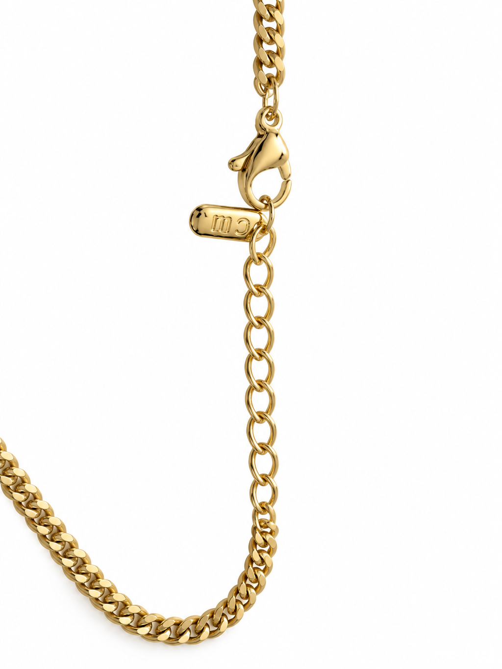 Collar Infinito con Zirconias — broche