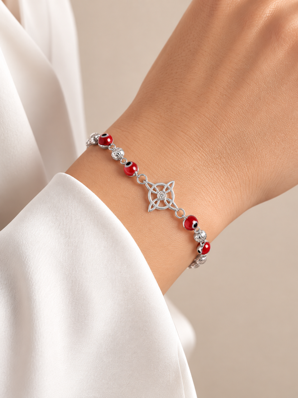 Pulsera con Ojos Rojos foto 2