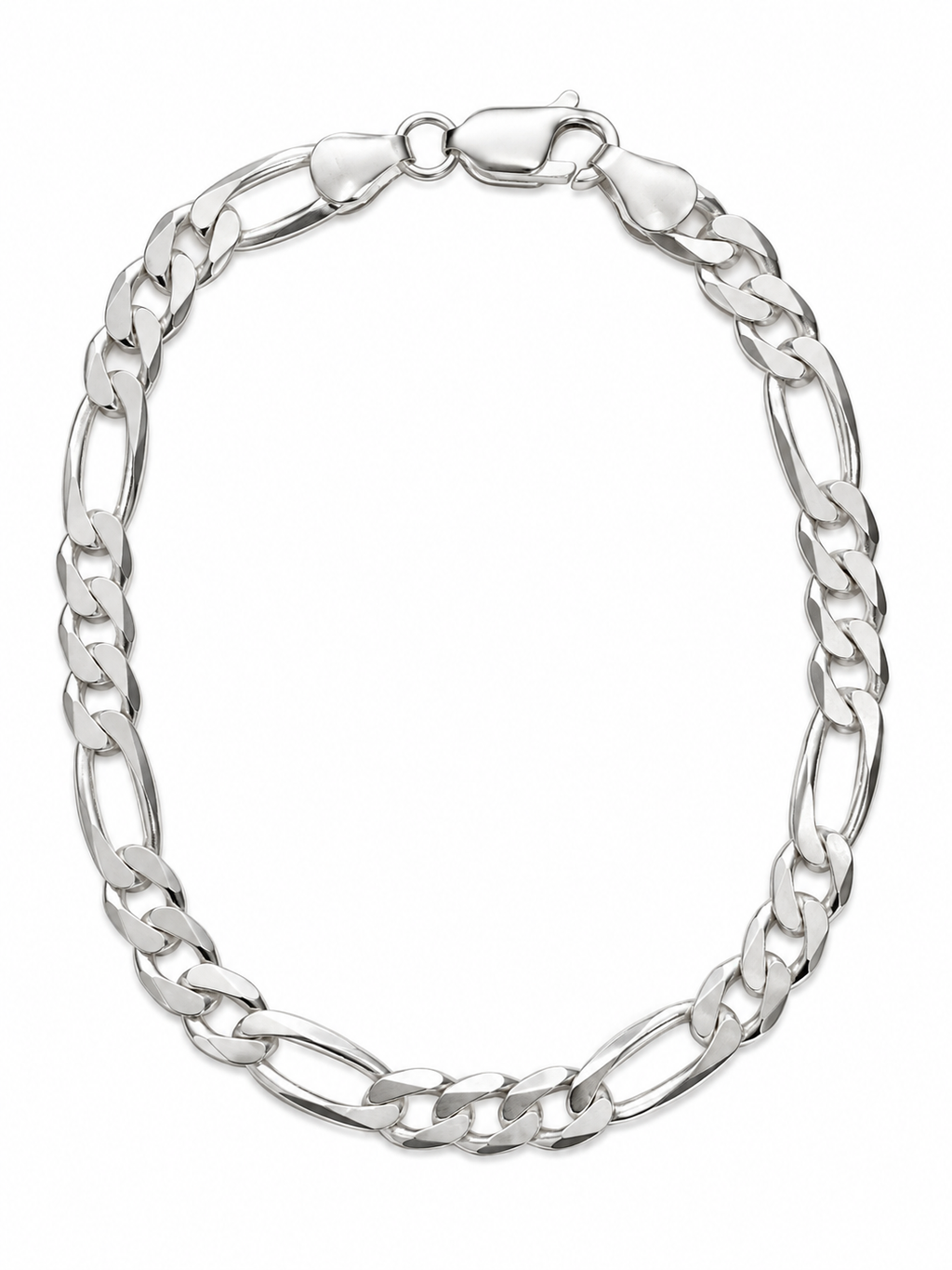 Pulsera Hombre de Plata 21 cm · 8.5 g foto 2