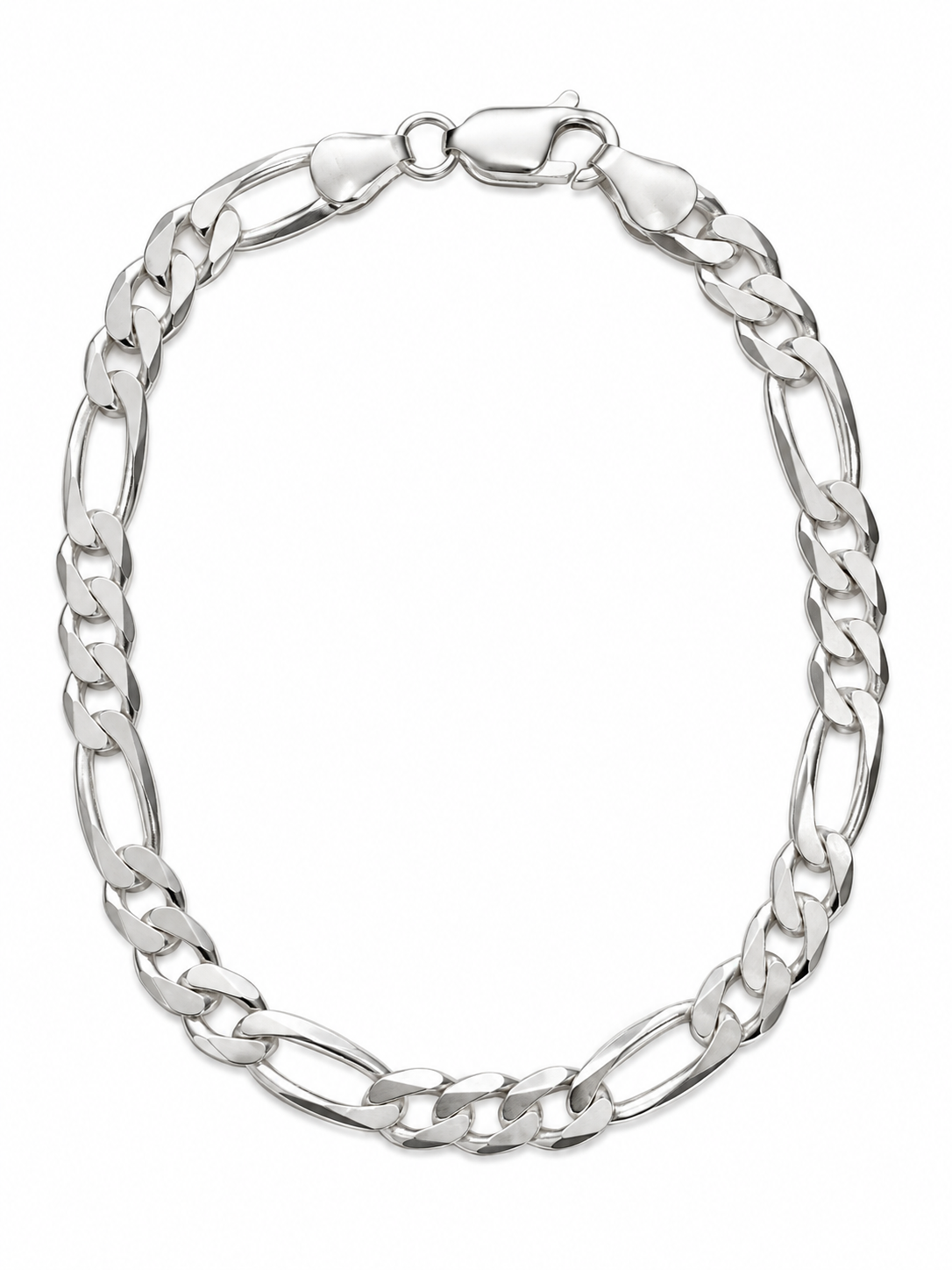 Pulsera Hombre de Plata 21 cm · 8.5 g foto 2