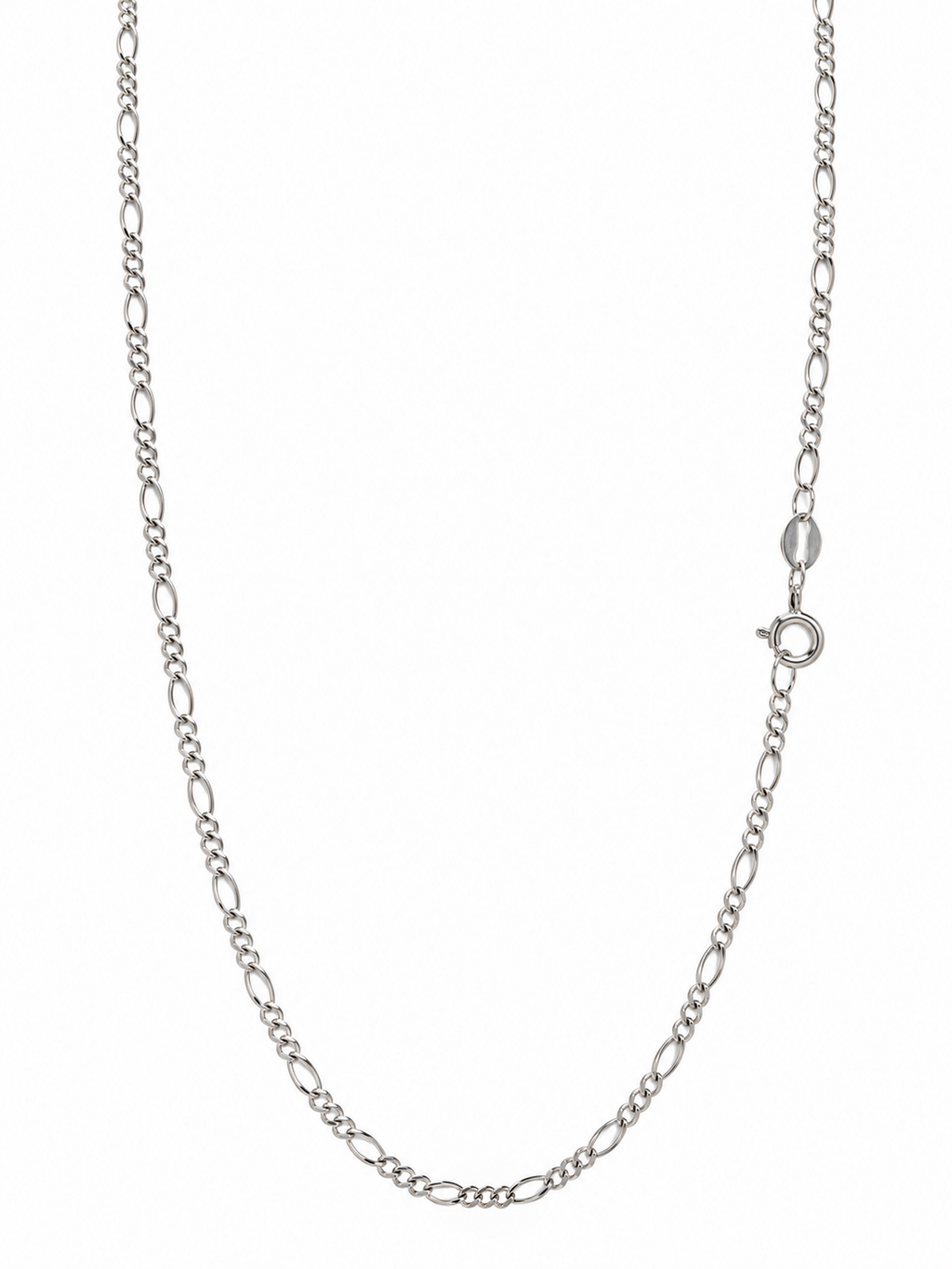 Cadena Fígaro Ovalada — broche