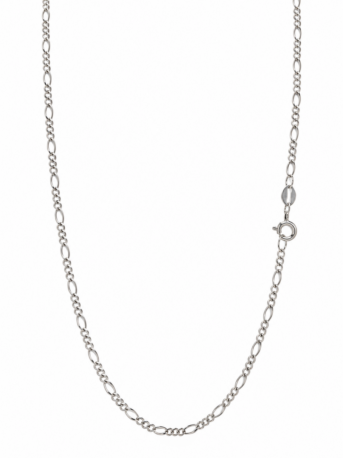 Cadena Fígaro Ovalada — broche