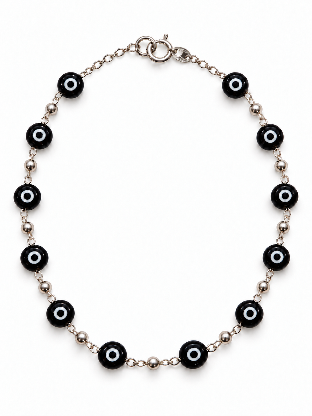 Tobillera Ojos Negros — fondo blanco