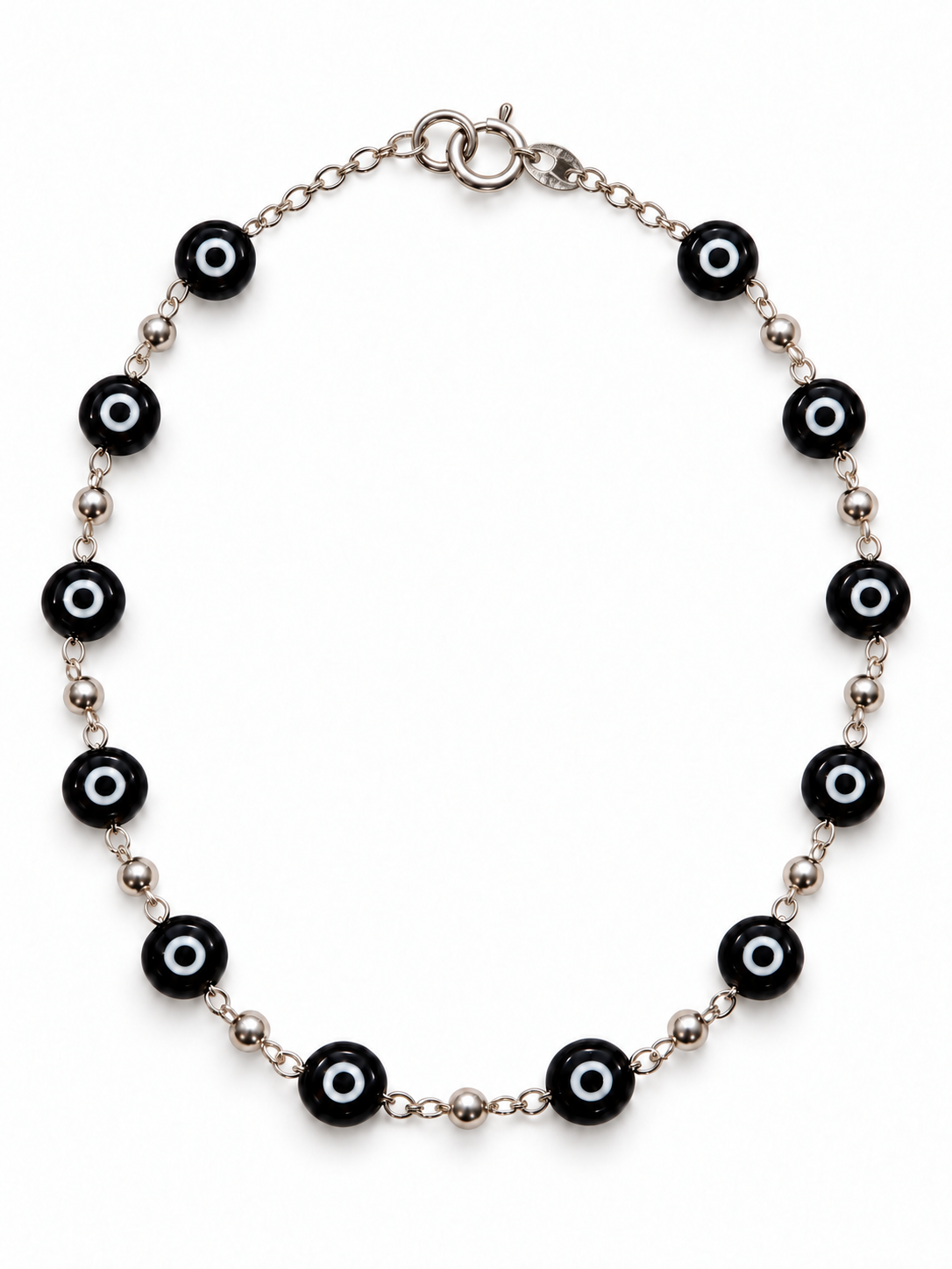 Tobillera Ojos Negros — fondo blanco